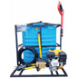300l Mobile High Pressure Washer 6.5hp Petrol 186bar