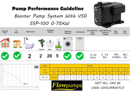 SSP 100 VSD Intelligent Permanent Magnet Multistage Centrifugal Pump