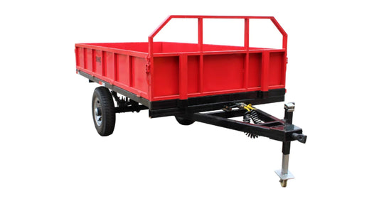 Tipping Yard Trailer 3T Hydraulic Single Axe