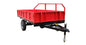 Tipping Yard Trailer 3T Hydraulic Single Axe