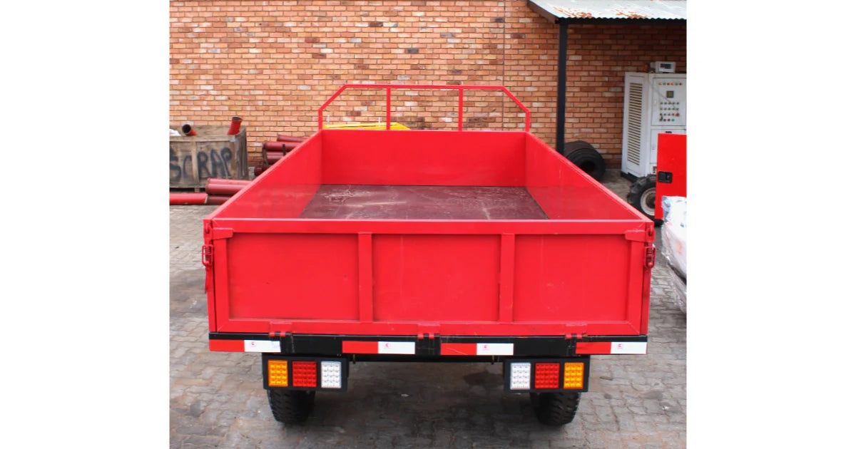 Tipping Yard Trailer 3T Hydraulic Single Axe